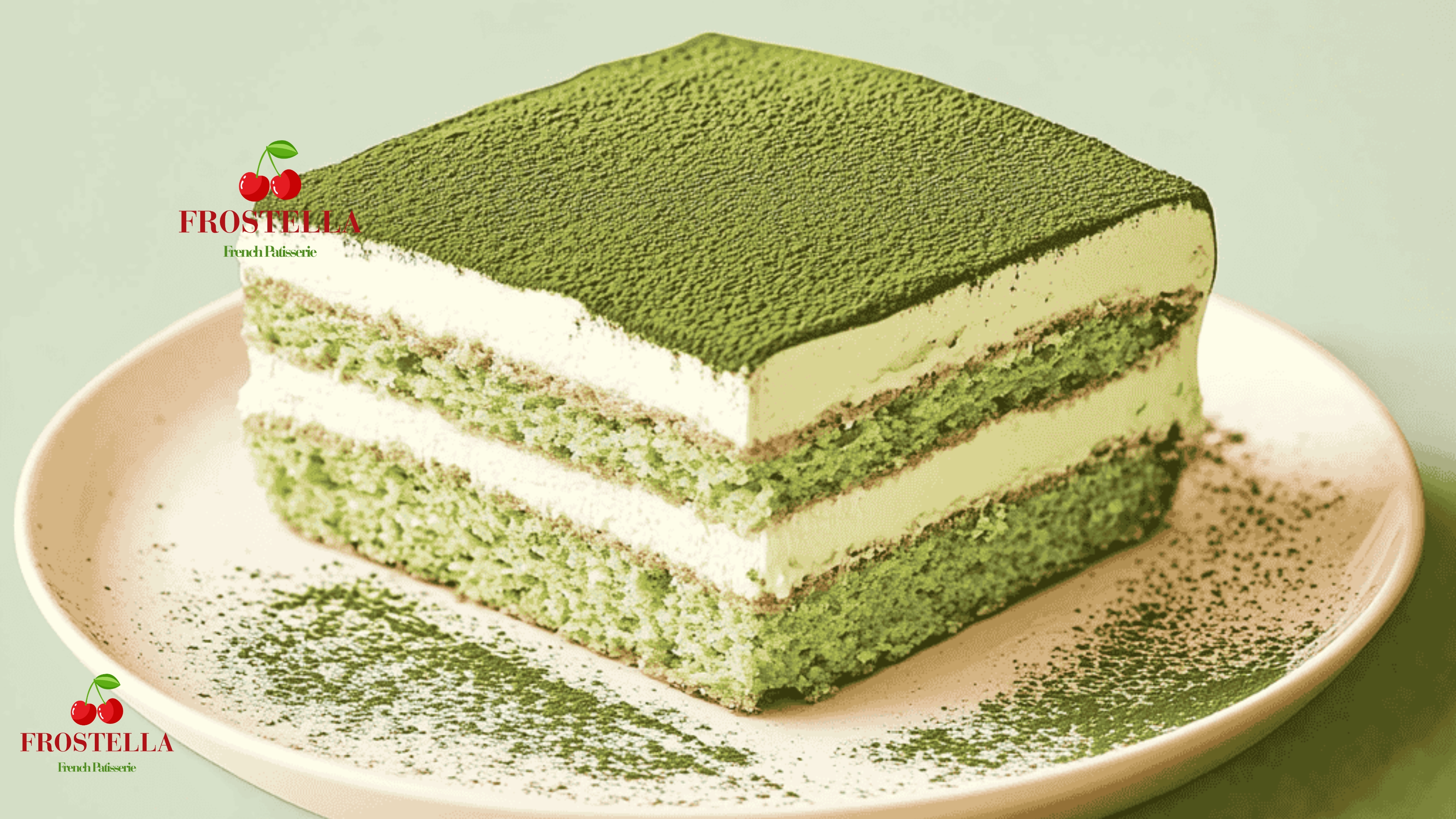 Matcha Tiramisu - Frostella dessert Minnesota