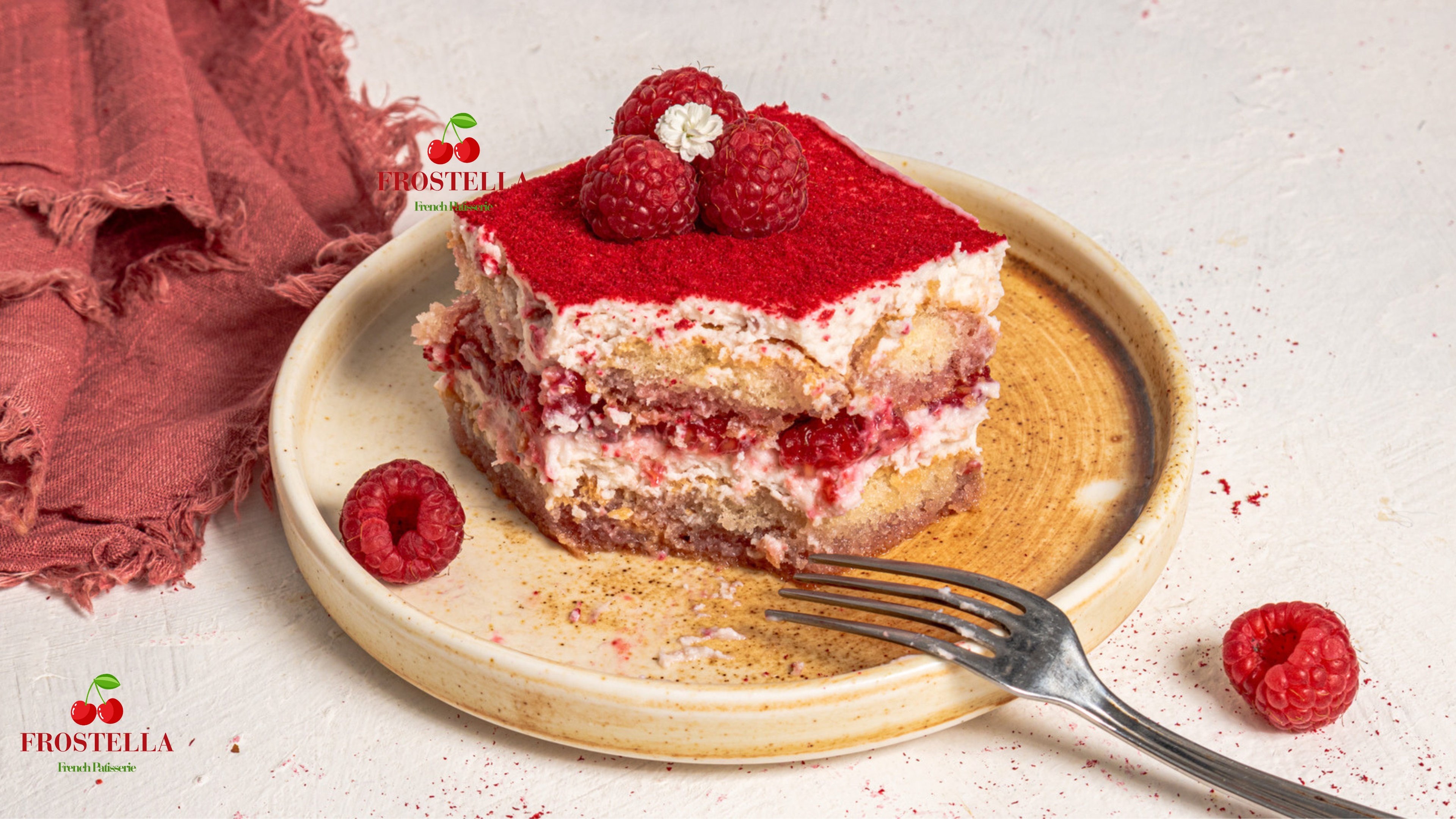 Raspberry Tiramisu - Frostella dessert Minnesota