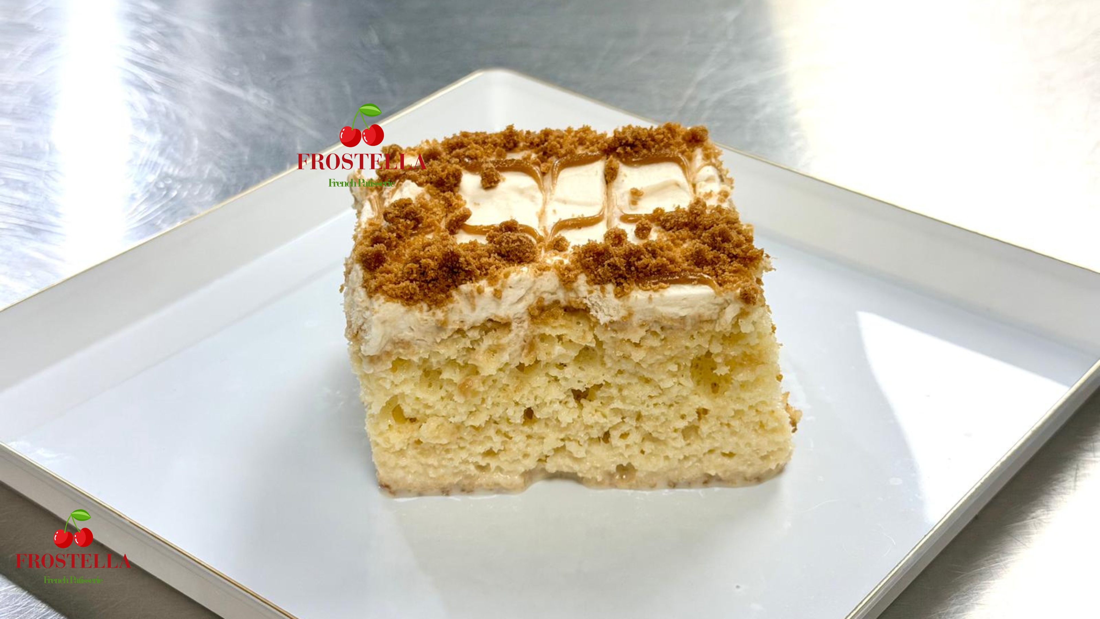 Tres Leches (Biscoff) - Frostella dessert Minnesota