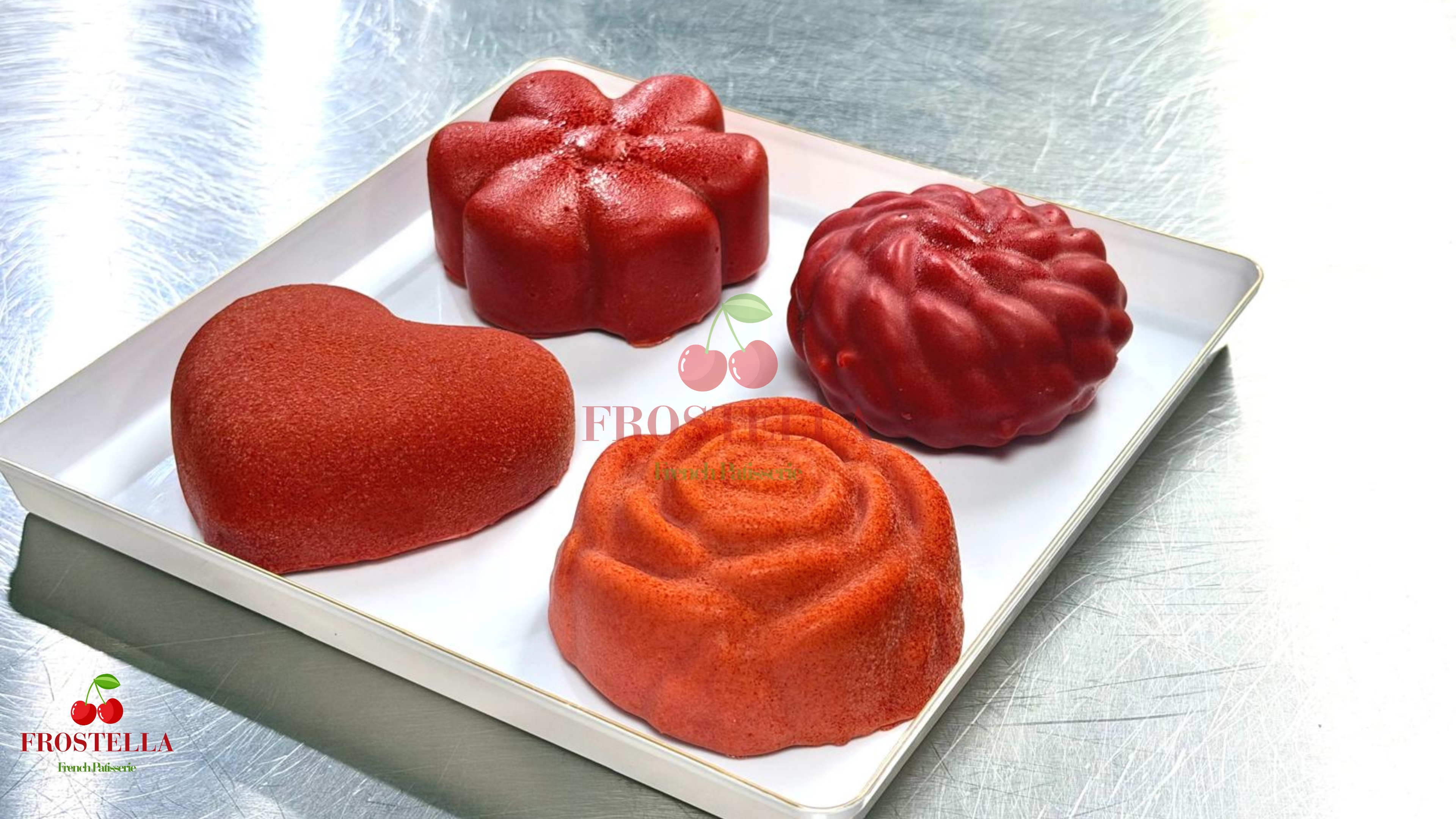Velvet (Heart or Wild Flower) - Frostella dessert Minnesota